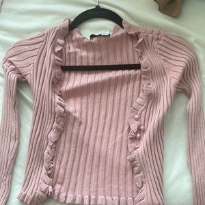 Hello Molly Pink Cardigan